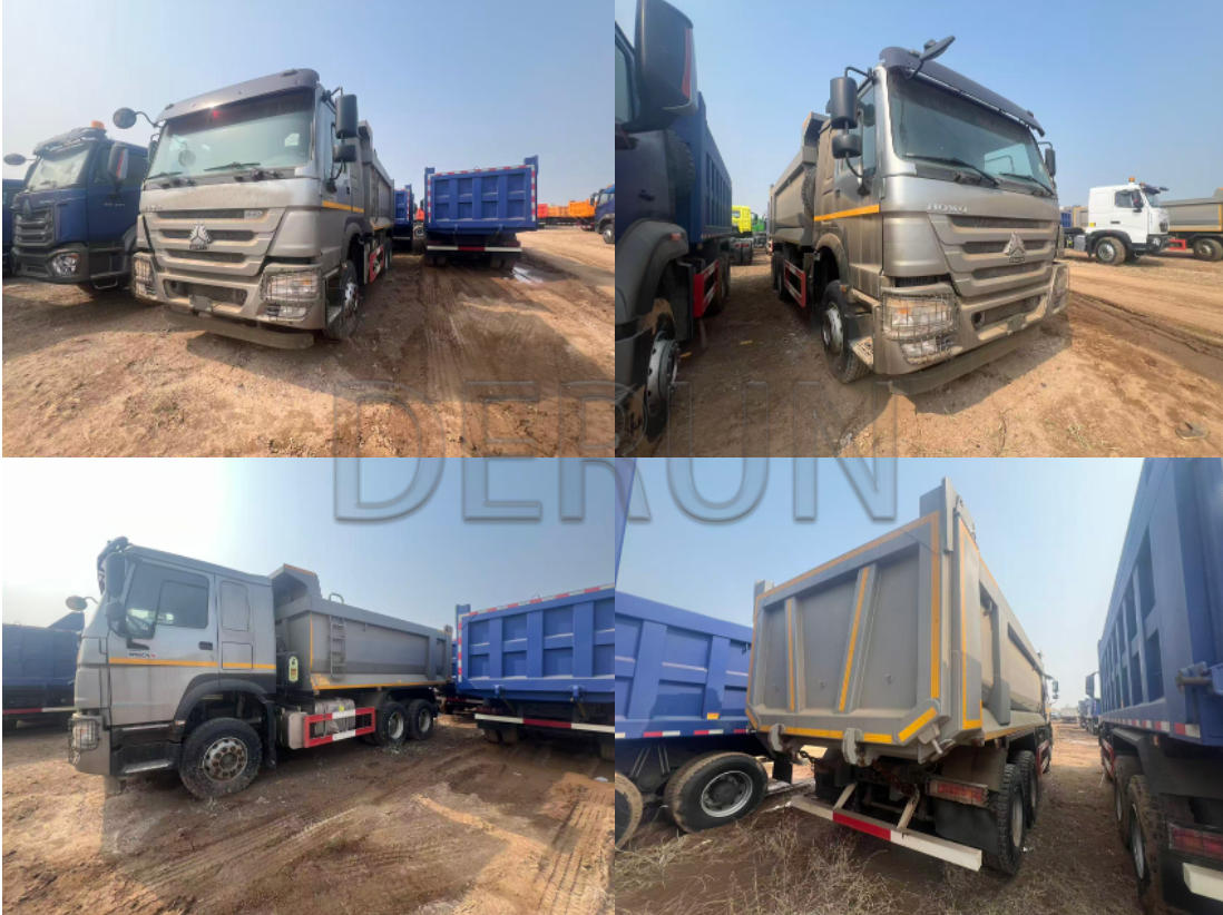SINOTRUK HOWO 6x4 kippiauto toimitettu onnistuneesti Algeriaan