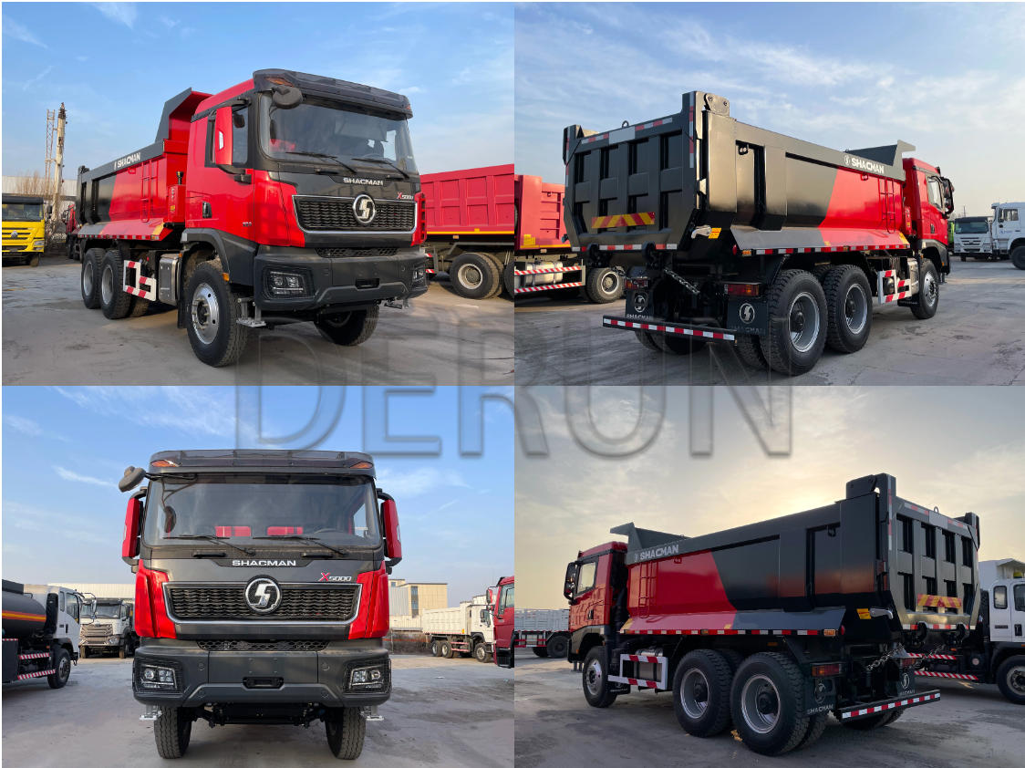 SHACMAN X5000 6x4 kippiautojen vienti Peruun