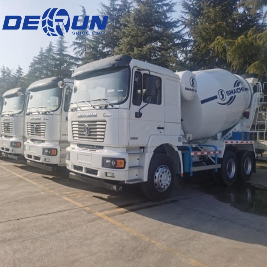 Shacman F3000 6x4 ja 8x4 sementti sekoitinkuorma -auto