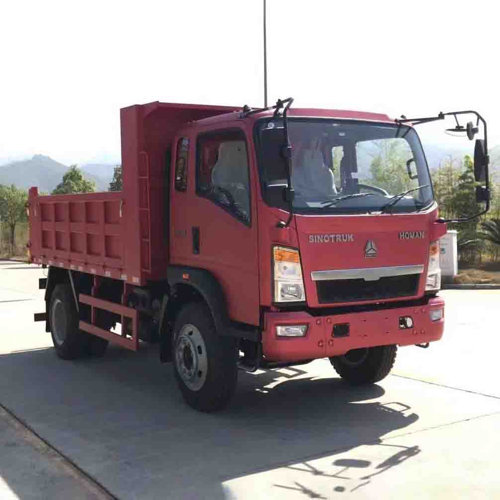 Sinotruk Howo 4x2 takaosa kevyt kippiauto
